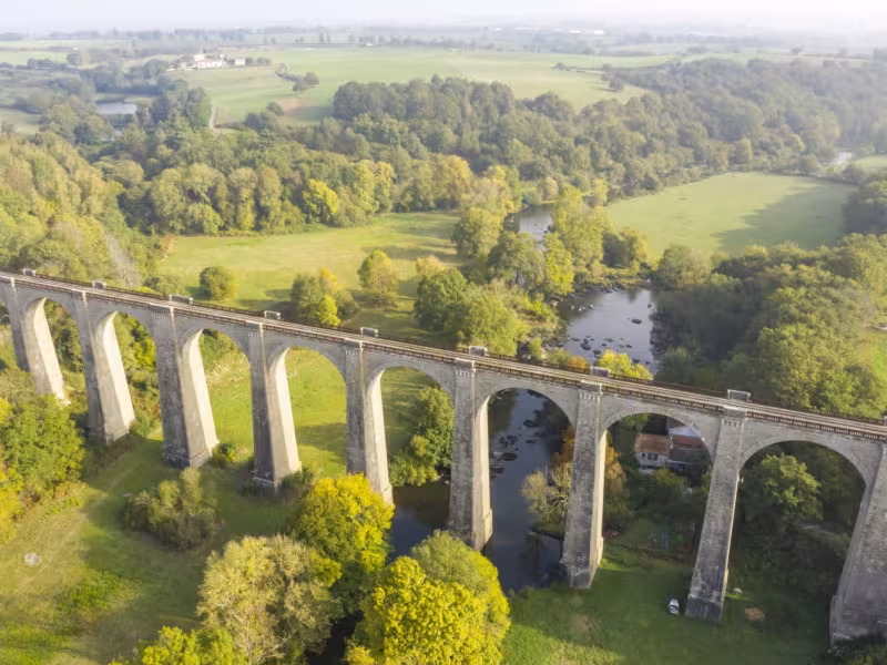 Viaduc de Barbin à Mortagne-sur-Sèvre