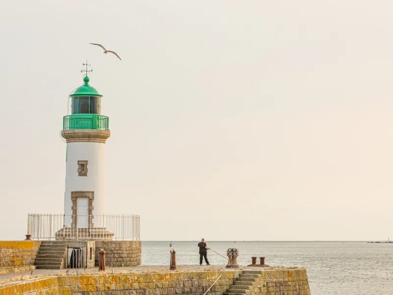 Phare de la Jetée Est à Saint-Nazaire
