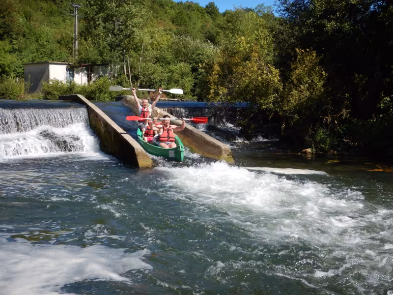 Canoë à Condac