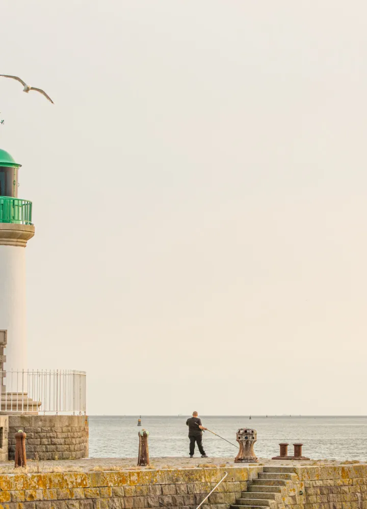 Phare de la Jetée Est à Saint-Nazaire