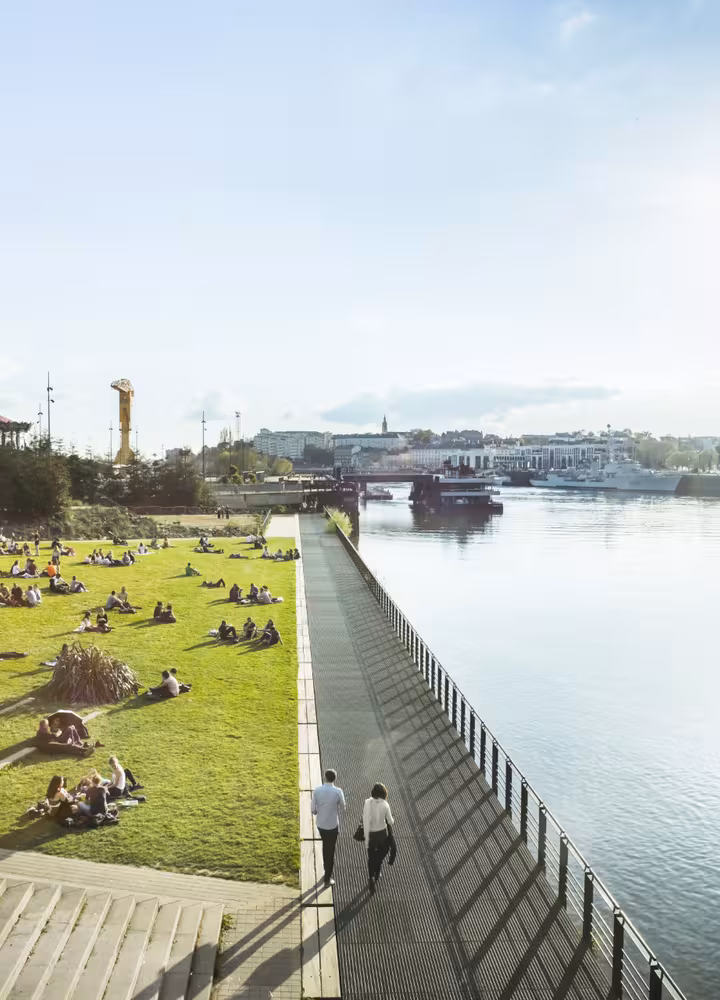 Parc des Chantiers, île de Nantes