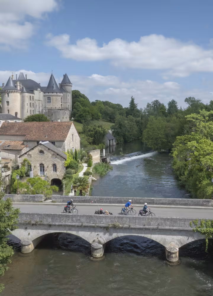 Balade à vélo Verteuil sur Charente - Département de La Charente