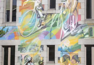 fresque Raymond Poulidor